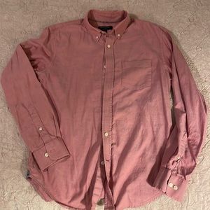 BR slim stretch button up